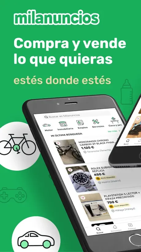Milanuncios app screenshot
